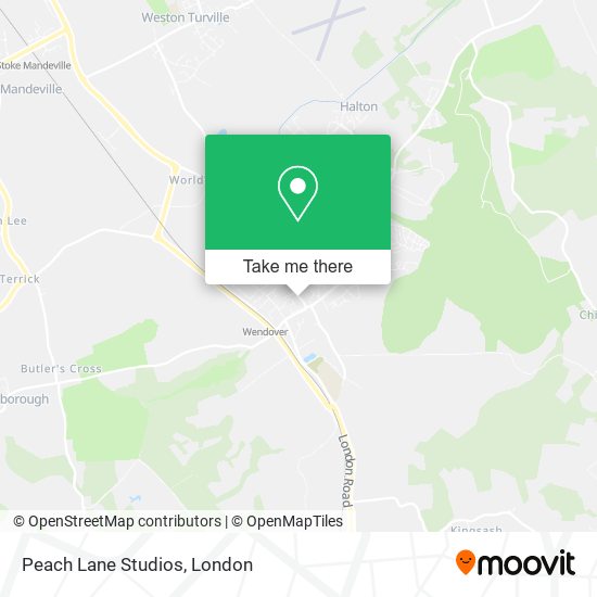 Peach Lane Studios map