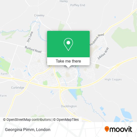 Georgina Pimm map