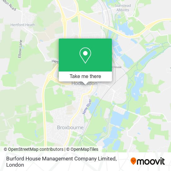 Burford House Management Company Limited map