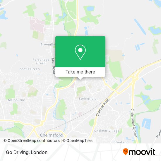 Go Driving map