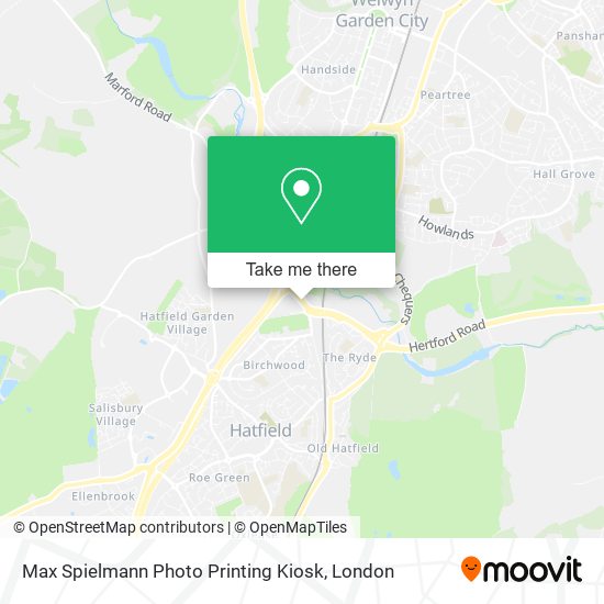 Max Spielmann Photo Printing Kiosk map
