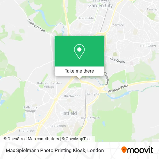 Max Spielmann Photo Printing Kiosk map