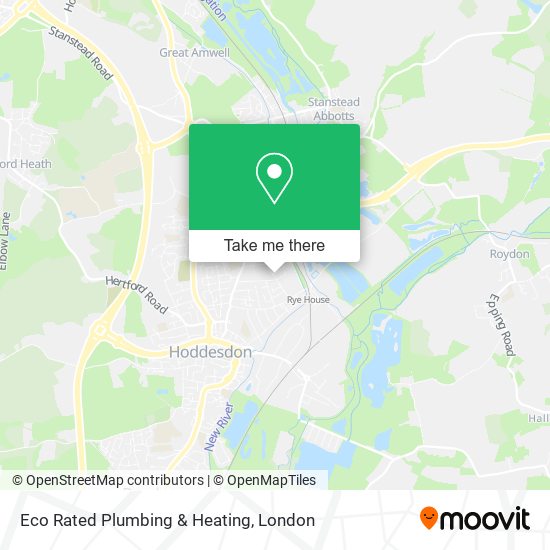 Eco Rated Plumbing & Heating map