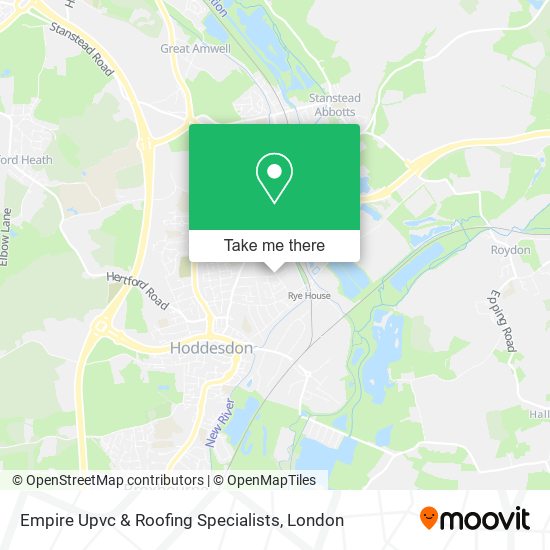 Empire Upvc & Roofing Specialists map