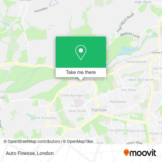 Auto Finesse map