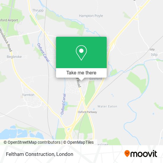 Feltham Construction map