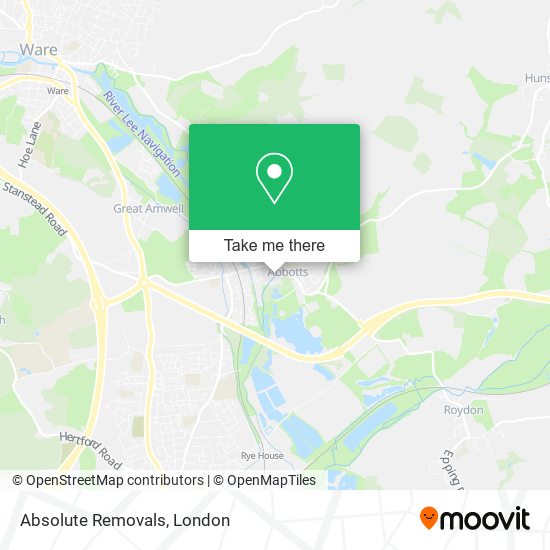 Absolute Removals map