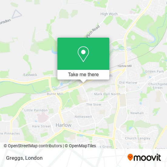 Greggs map