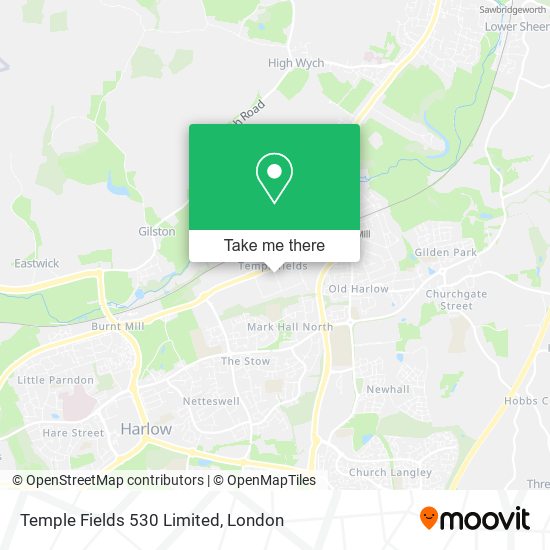 Temple Fields 530 Limited map
