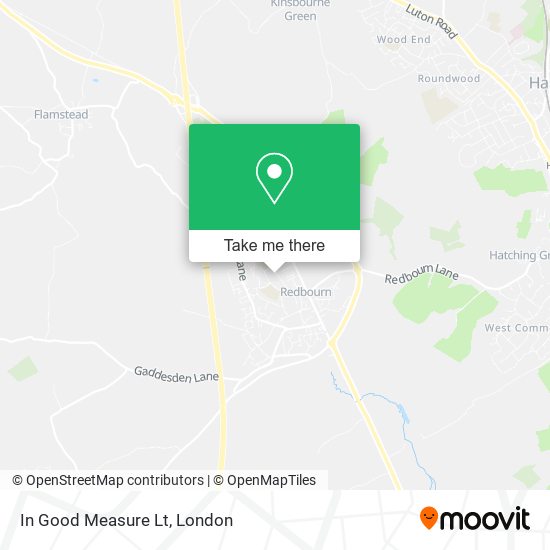 In Good Measure Lt map