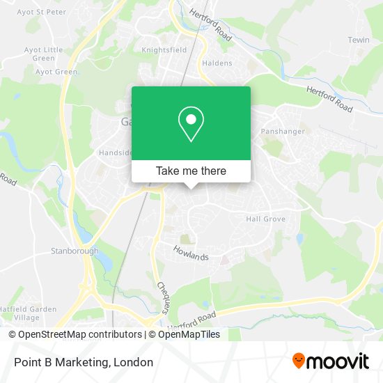 Point B Marketing map