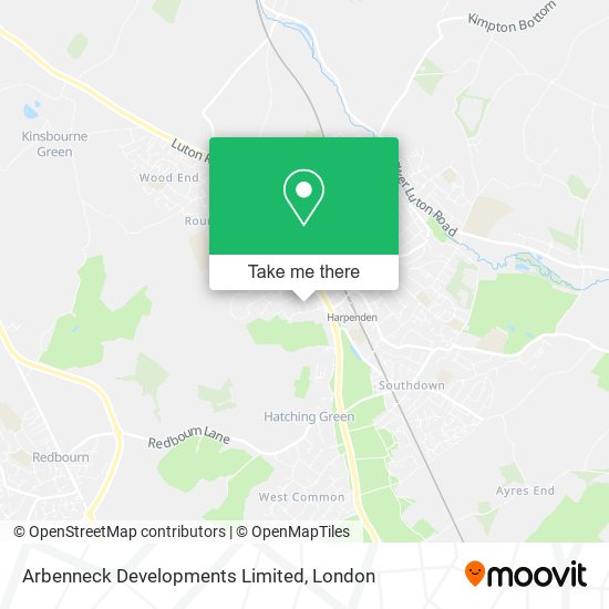 Arbenneck Developments Limited map