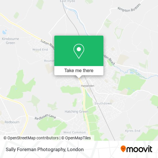 Sally Foreman Photography map