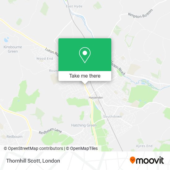 Thornhill Scott map