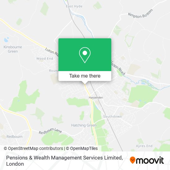Pensions & Wealth Management Services Limited map