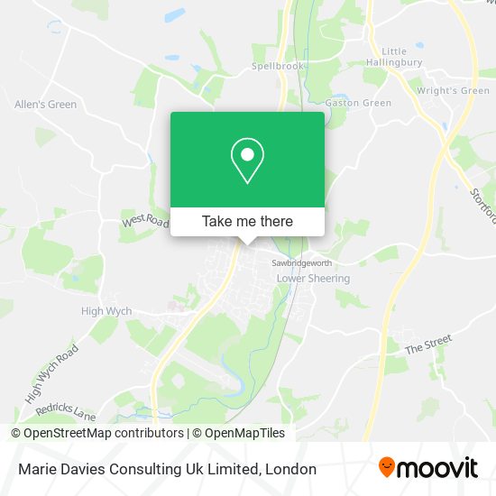 Marie Davies Consulting Uk Limited map