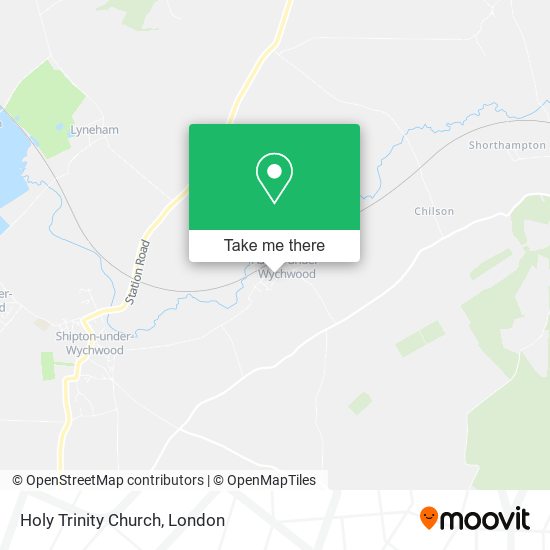 Holy Trinity Church map