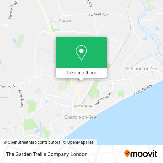The Garden Trellis Company map