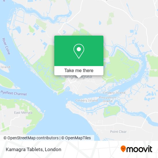 Kamagra Tablets map