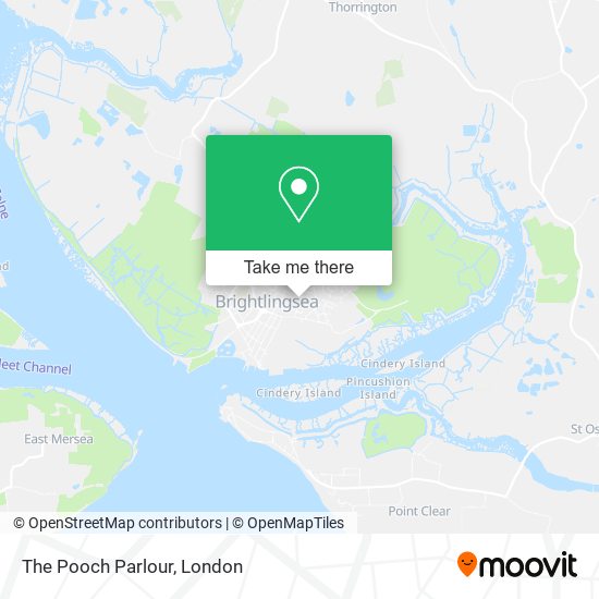 The Pooch Parlour map