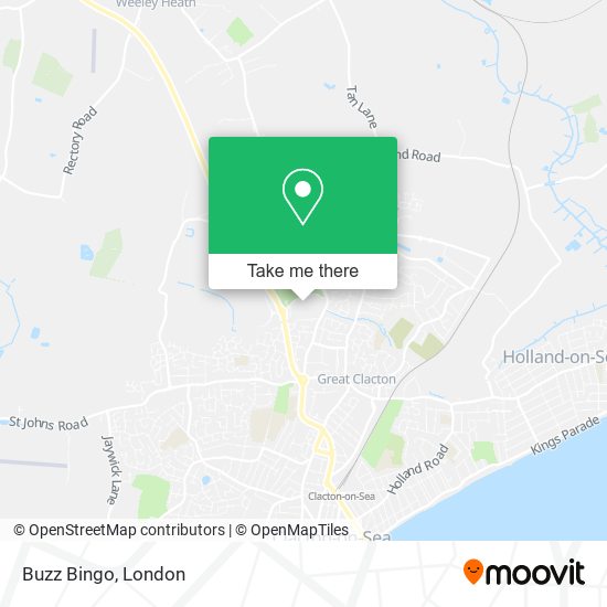 Buzz Bingo map
