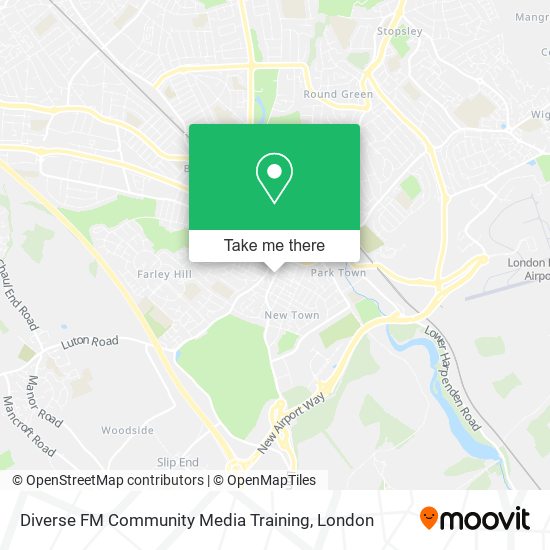 Diverse FM Community Media Training map