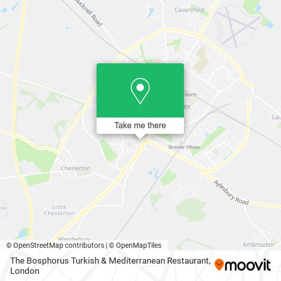 The Bosphorus Turkish & Mediterranean Restaurant map