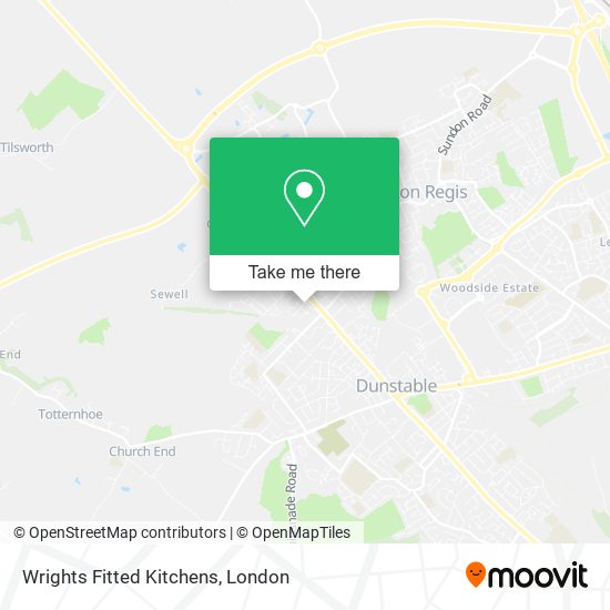 Wrights Fitted Kitchens map