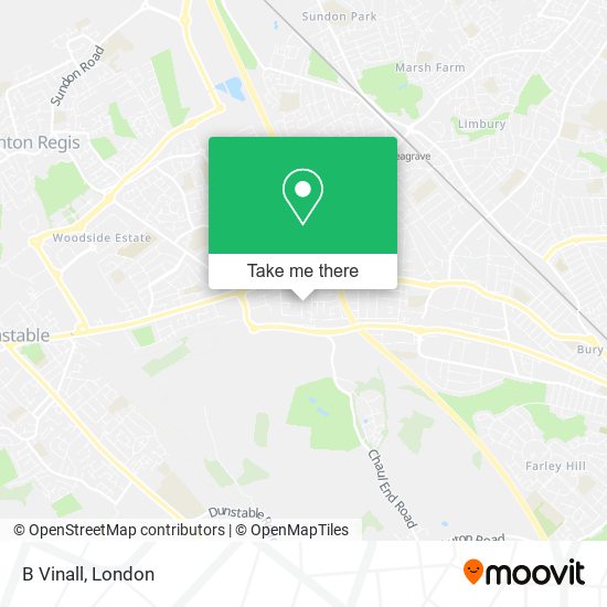 B Vinall map
