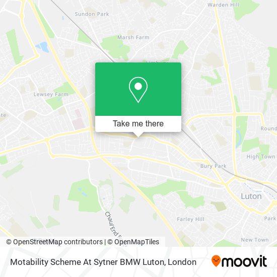 Motability Scheme At Sytner BMW Luton map