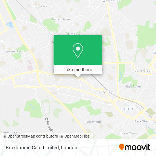 Broxbourne Cars Limited map