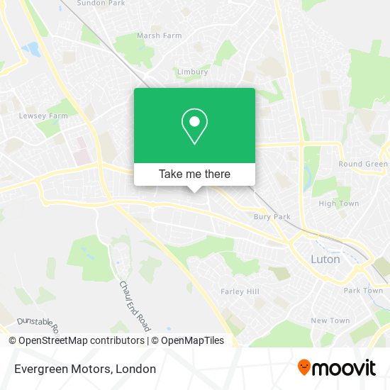 Evergreen Motors map