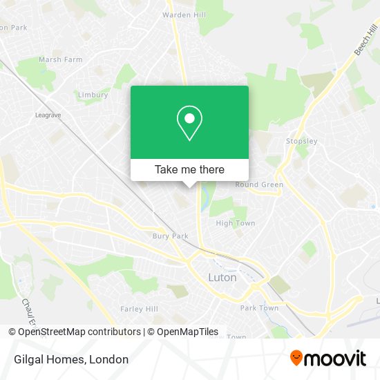 Gilgal Homes map