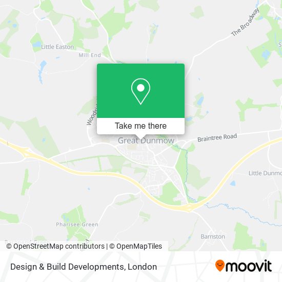 Design & Build Developments map