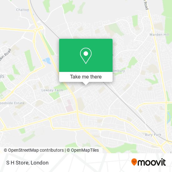 S H Store map