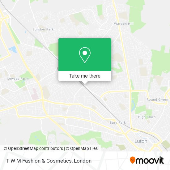 T W M Fashion & Cosmetics map