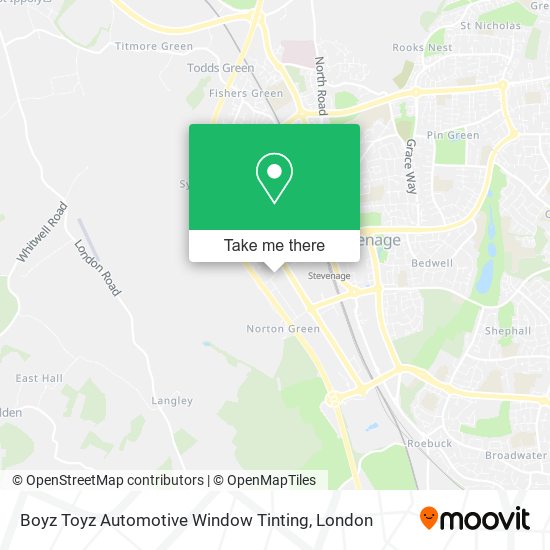 Boyz Toyz Automotive Window Tinting map