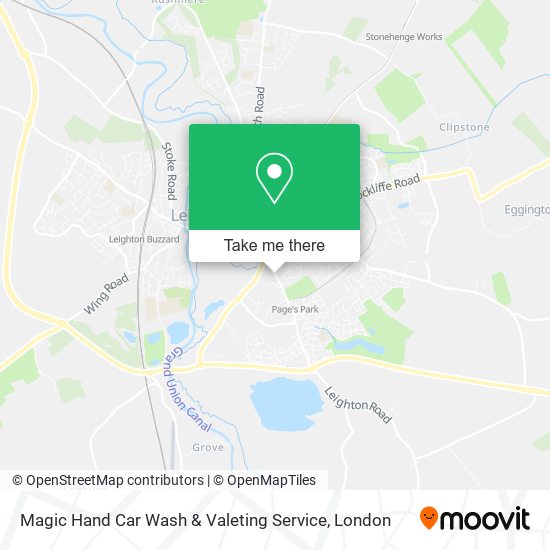 Magic Hand Car Wash & Valeting Service map