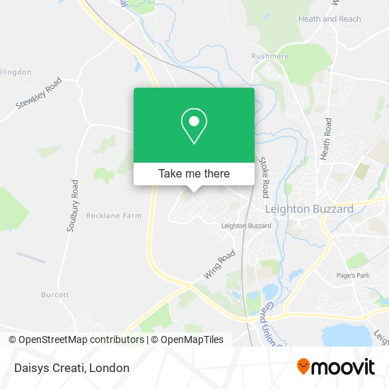 Daisys Creati map