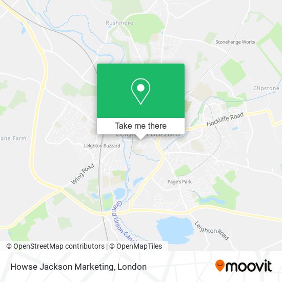 Howse Jackson Marketing map