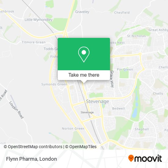 Flynn Pharma map