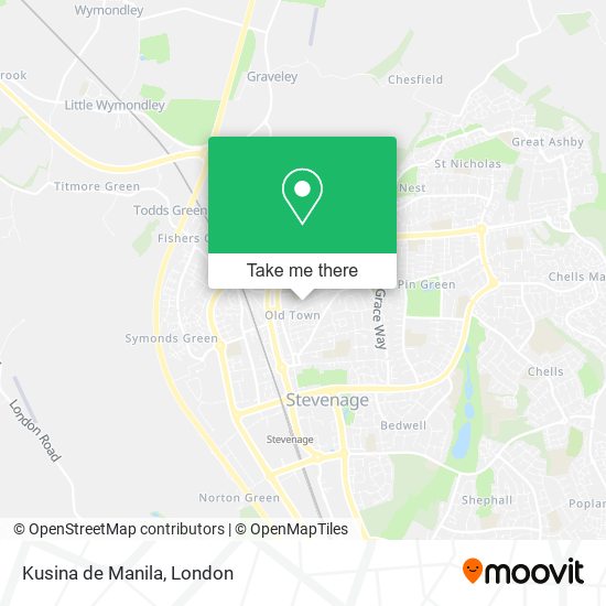 Kusina de Manila map