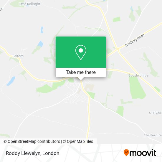 Roddy Llewelyn map