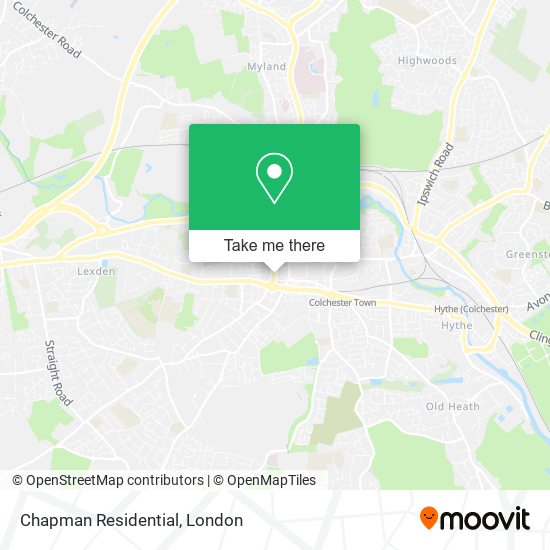 Chapman Residential map