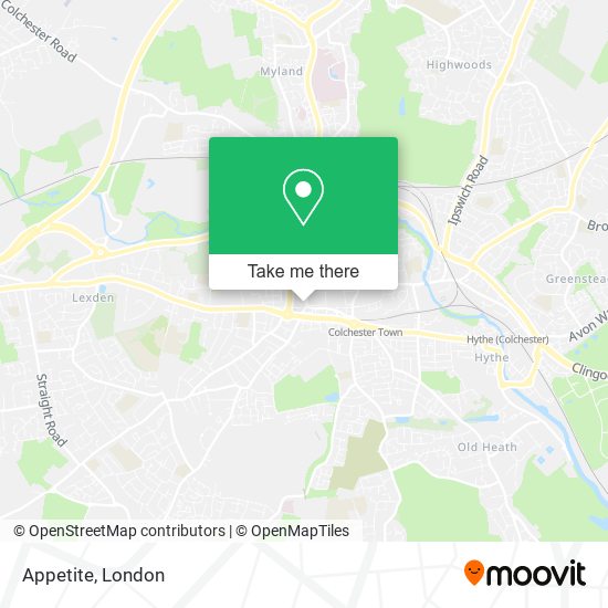 Appetite map
