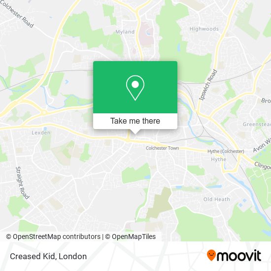 Creased Kid map