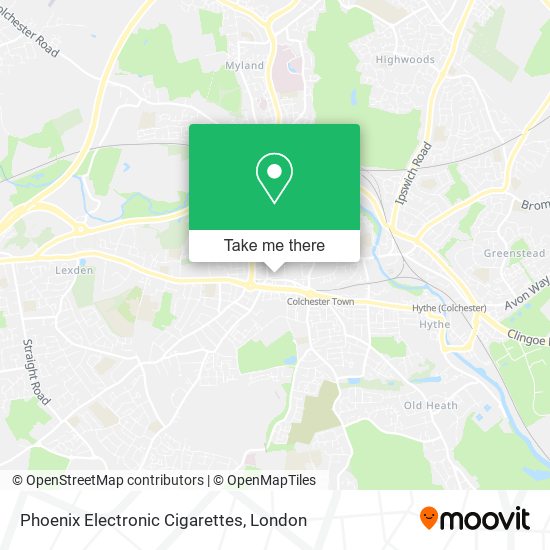 Phoenix Electronic Cigarettes map