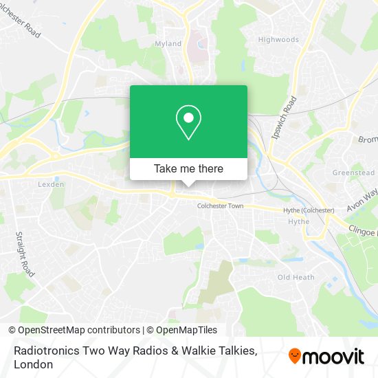 Radiotronics Two Way Radios & Walkie Talkies map