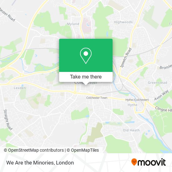 We Are the Minories map