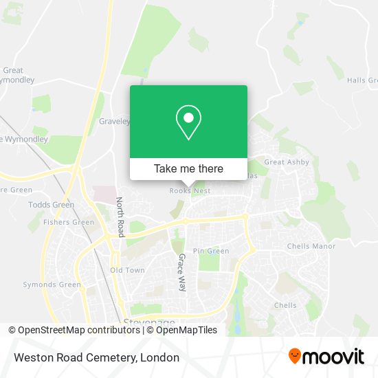 Weston Road Cemetery map